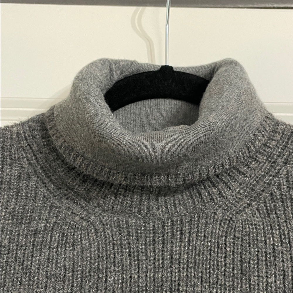 Peruvian Connection Cropped Turtle Neck Sweater S… - image 2